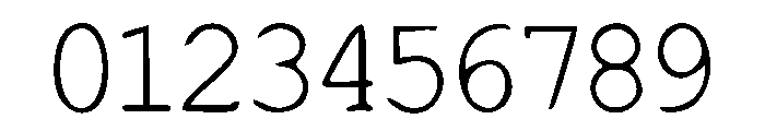 Thin Typewriter Font Font OTHER CHARS