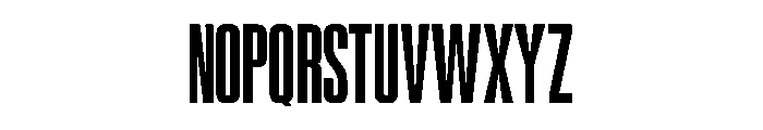 Thinger Regular Font UPPERCASE