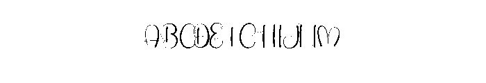 Thingking Flirting Font UPPERCASE