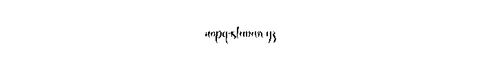Thingking Flirting Font LOWERCASE