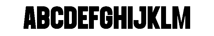Things Regular Font UPPERCASE