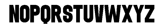 Things Regular Font UPPERCASE