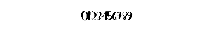 Think Break Font OTHER CHARS