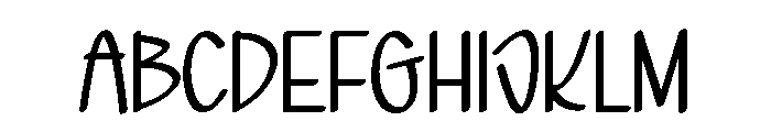Think Chunky Font UPPERCASE