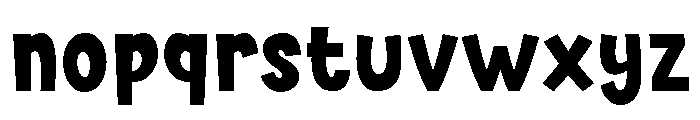 Think Goals Font LOWERCASE