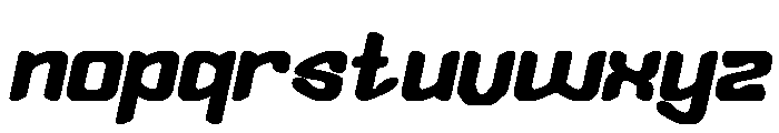 Think Possible Bold Italic Font LOWERCASE