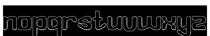 Think Possible-Hollow-Inverse Font LOWERCASE