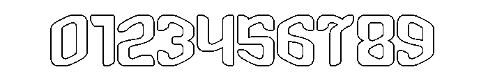 Think Possible-Hollow Font OTHER CHARS