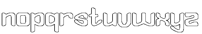 Think Possible-Hollow Font LOWERCASE