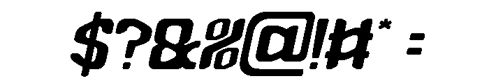Think Possible Italic Font OTHER CHARS
