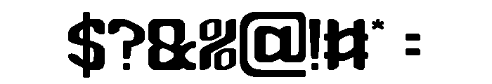 Think Possible Font OTHER CHARS