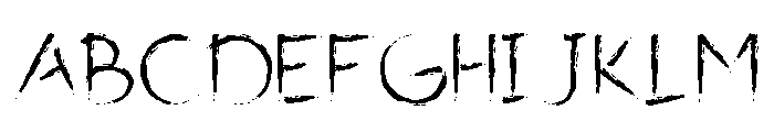 Think Real Regular FONT