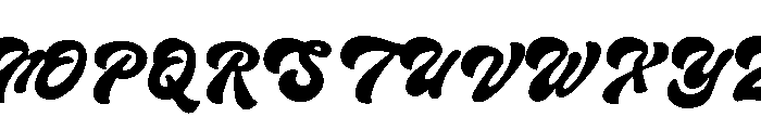 Think and Thieves Regular Font UPPERCASE