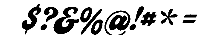 ThinkandThieves-Regular Font OTHER CHARS