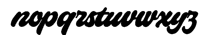 ThinkandThieves-Regular Font LOWERCASE