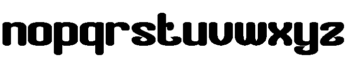 Thinker Mind Bold Font LOWERCASE