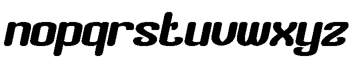Thinker Mind Italic Font LOWERCASE