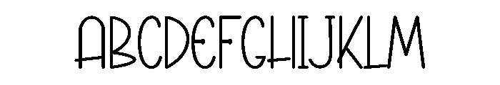 Thinking Vocation Font UPPERCASE