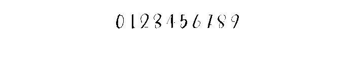 Thinking1 Font OTHER CHARS