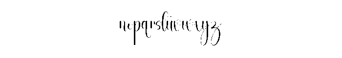 Thinking2 Font LOWERCASE