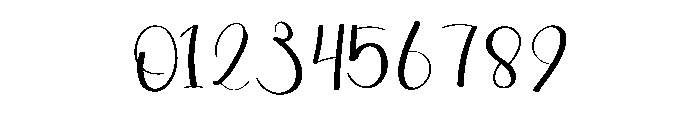 Thiny Family Font OTHER CHARS