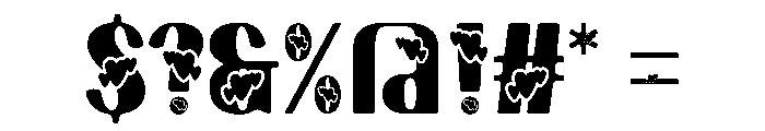 Third Love Regular Font OTHER CHARS