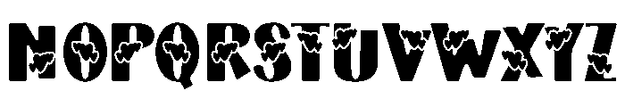 Third Love Regular Font UPPERCASE