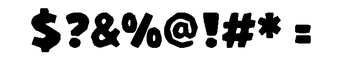 Third Mode Regular Font OTHER CHARS
