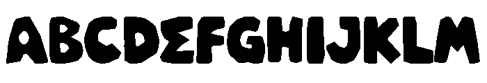 Third Mode Regular Font UPPERCASE