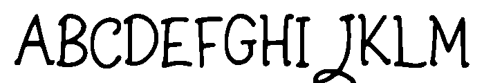 Thirsty_Script Font UPPERCASE