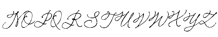 Thirty Pages Regular Font UPPERCASE