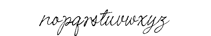 Thirty Pages Regular Font LOWERCASE