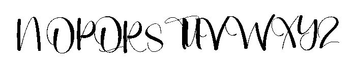 Thirty Font UPPERCASE