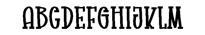This Brick Font UPPERCASE