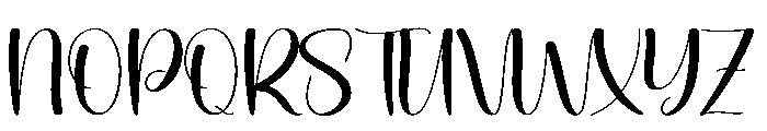 This Bunny Font UPPERCASE
