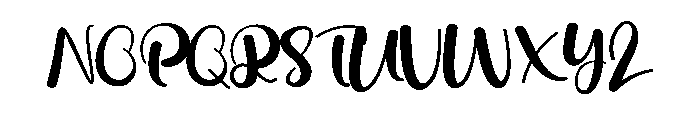 This Greating Font UPPERCASE