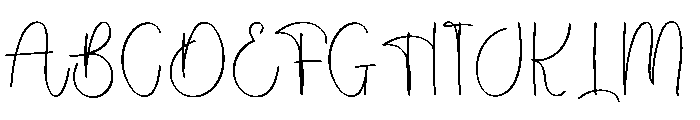This Joyful Font UPPERCASE