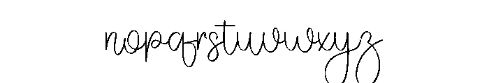 This Joyful Font LOWERCASE