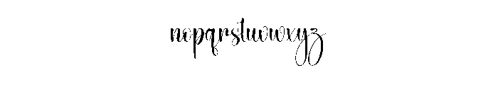 This Thursday Font LOWERCASE