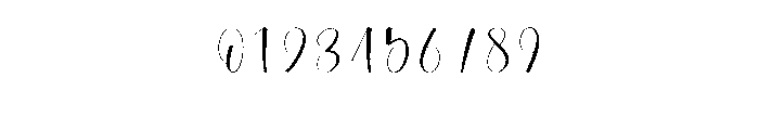 Thisdate1 Font OTHER CHARS