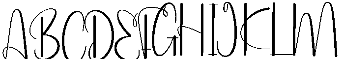 Thisdate Font UPPERCASE