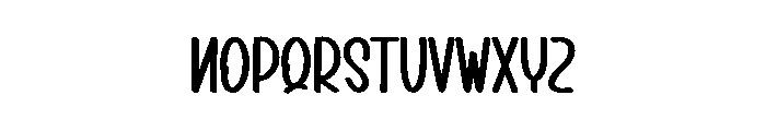 Thistime Font UPPERCASE