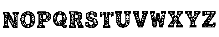 Thistle Regular Font UPPERCASE
