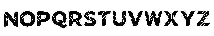 Thistle_prickled Regular Font UPPERCASE