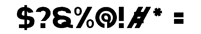 Thokoja Font OTHER CHARS