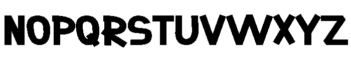 Thokoja Font UPPERCASE