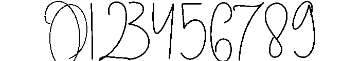 Thomas Birthday Font OTHER CHARS
