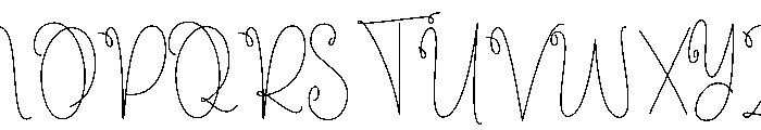 Thomas Birthday Font UPPERCASE