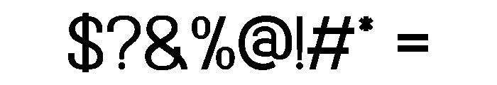 Thongdee Regular Font OTHER CHARS