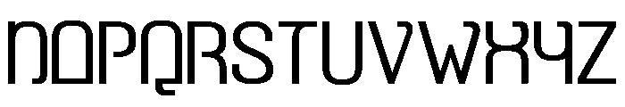 Thongdee Regular Font UPPERCASE